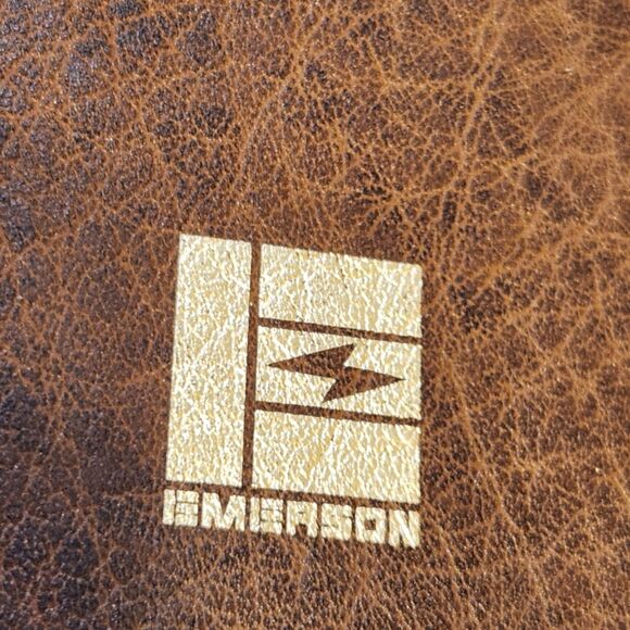 Vintage Emerson Leather Hazel Planner Binder with Blank Pages, 1985 Brown - Picture 12 of 12